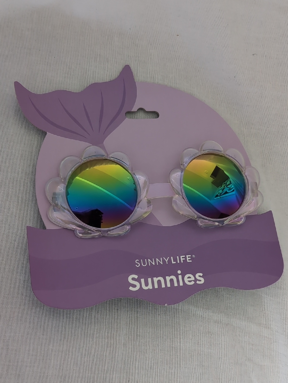 Sunnylife Clear Shell Sunglasses with UV 380 Protection